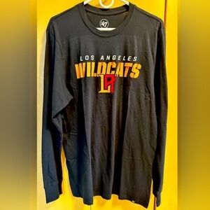 XFL Los Angeles Wildcats Long Sleeve T-Shirt - NWT